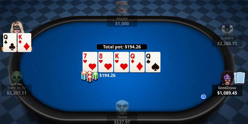 Khái niệm cơ bản của game bài Poker trực tuyến