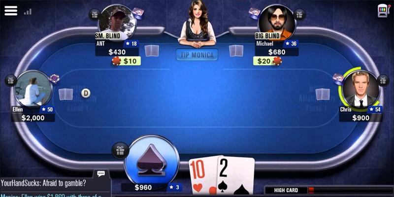Nhiều tựa game Poker online để tham gia